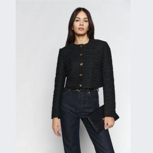 Reformation Trista Jacket + Black